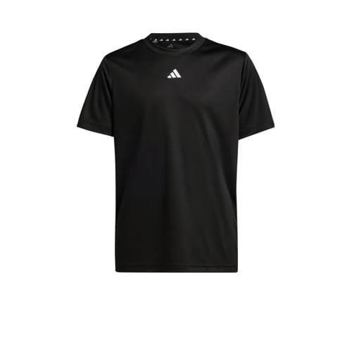 adidas Sportswear Junior voetbalshirt training zwart/wit Sport t-shirt...