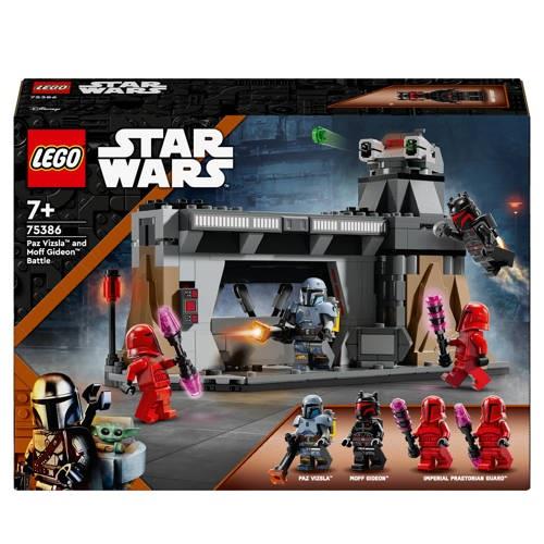LEGO Star Wars Paz Vizsla™ en Moff Gideon™ duel 75386 Bouwset