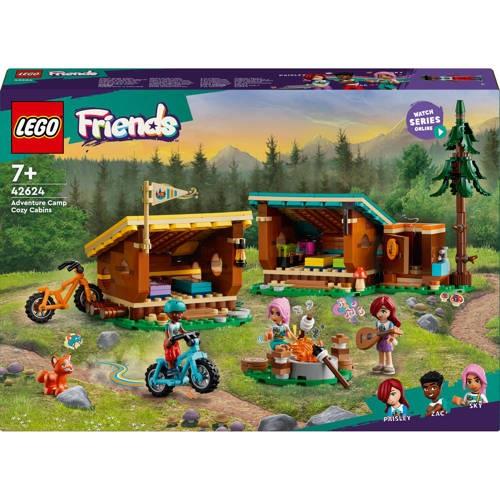 LEGO Friends Avonturenkamp knusse boshutten 42624 Bouwset