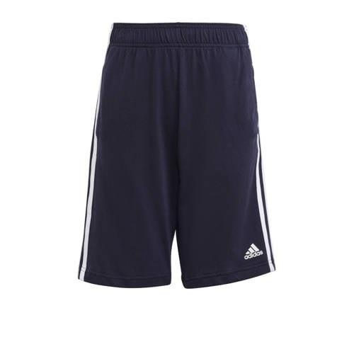 adidas Sportswear sweatshort donkerblauw/wit Korte broek Jongens/Meisj...