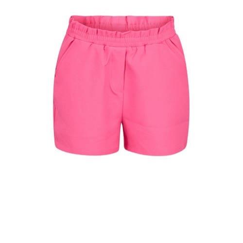 Shoeby high waist regular fit casual short roze Korte broek Meisjes Po...