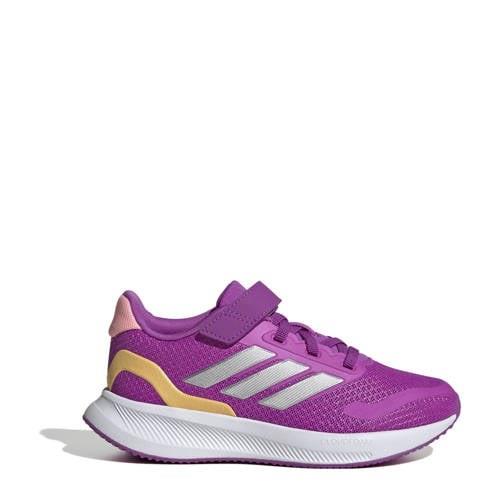 adidas Sportswear Runfalcon 5 sneakers paars/zilver/geel Jongens/Meisj...