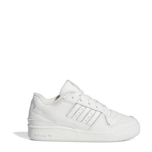 adidas Originals Forum Low sneakers wit/lichtgrijs Jongens/Meisjes Lee...