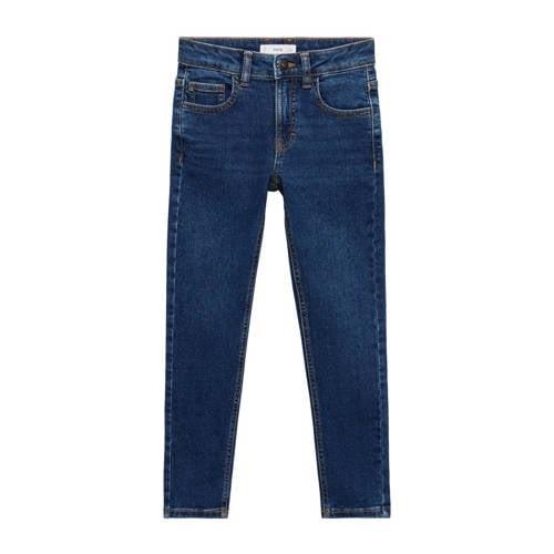 Mango Kids regular fit jeans medium blue denim Blauw Jongens Katoen Ef...
