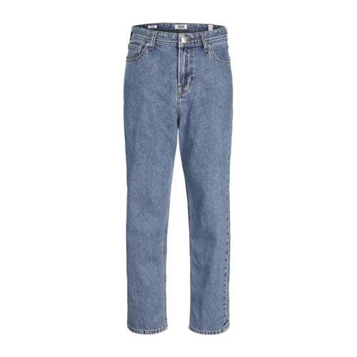 JACK & JONES JUNIOR relaxed jeans JJICHRIS JJORIGINAL blue denim Blauw...