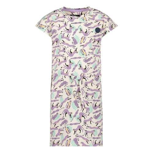 Jake Fischer T-shirtjurk met all over print multi Meisjes Stretchkatoe...