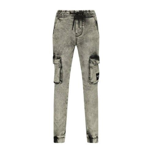 Raizzed slim fit jeans Shanghai mid grey stone Grijs Jongens Denim Eff...
