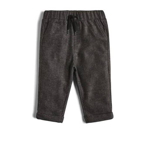 Retour X Anouk Matton geruite loose fit joggingbroek Jochem donkergrij...