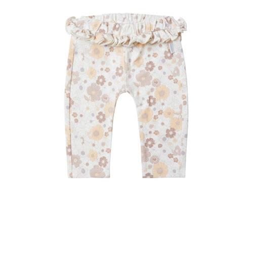 Noppies baby broek Colfax met all over print wit Meisjes Katoen All ov...