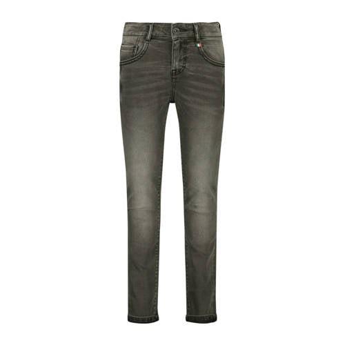 Vingino tapered fit jeans Giovanni dark grey vintage Grijs Jongens Str...