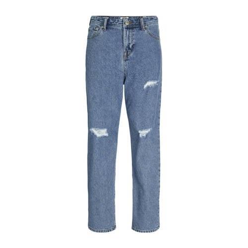 JACK & JONES JUNIOR relaxed jeans JJICHRIS JJORIGINAL blue denim Blauw...