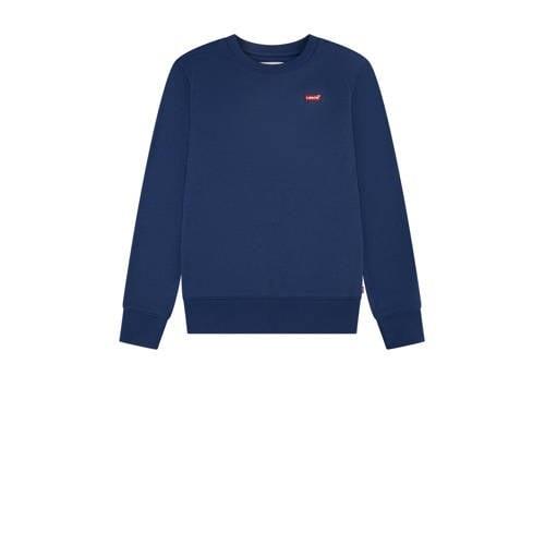 Levi's Kids sweater blauw Effen - 128 | Sweater van Levi's