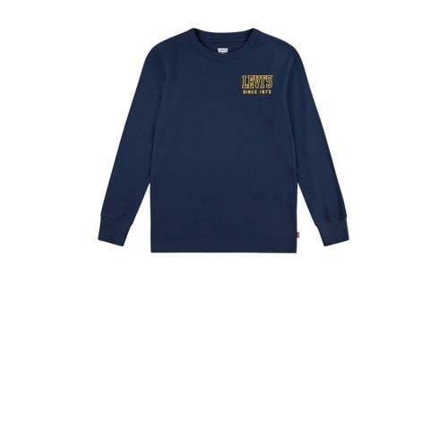 Levi's Kids longsleeve HIGH PEAKS met backprint donkerblauw Jongens Ka...