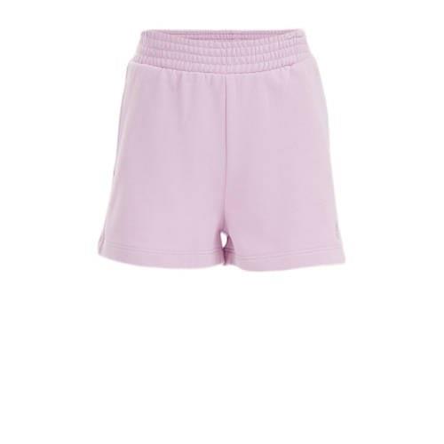 WE Fashion sweatshort lila Korte broek Paars Effen - 122/128