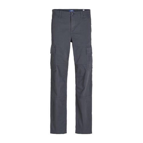 JACK & JONES JUNIOR loose fit cargobroek JPSTKANE JJHARLOW Blauw Jonge...