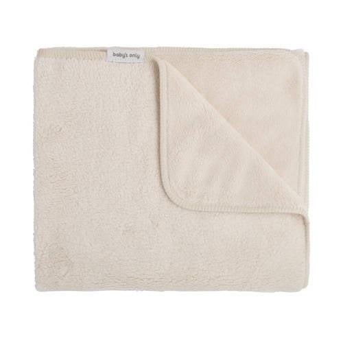 Baby's Only baby wiegdeken Cozy 70x95 cm warm linen Babydeken Ecru Eff...