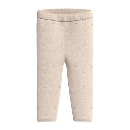 s.Oliver baby broek met stippen beige/multicolor Jongens Katoen Stip -...