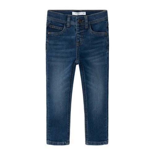 NAME IT MINI slim fit jeans NMMSILAS dark blue denim Blauw Jongens Str...