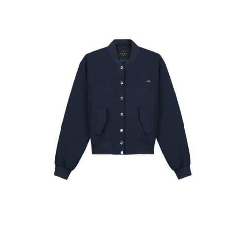 NIK&NIK bomberjack Layla donkerblauw Jas Meisjes Polyester Ronde hals ...