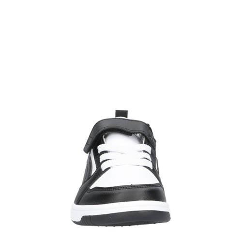 Puma Rebound v6 Low sneakers wit/zwart Jongens/Meisjes Imitatieleer Me...