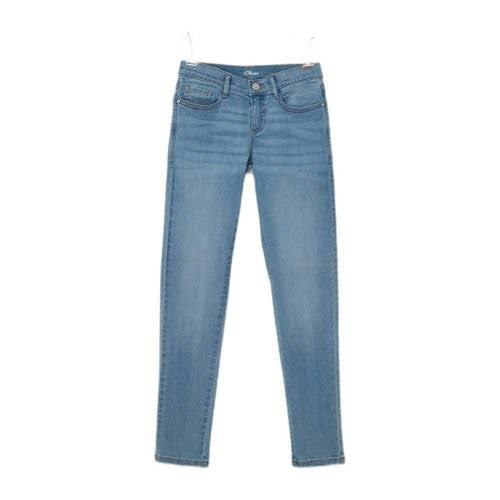 s.Oliver regular fit jeans light blue denim Blauw - 176