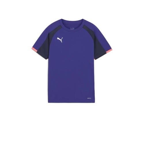 Puma sportshirt blauw Sport t-shirt Jongens/Meisjes Polyester Ronde ha...