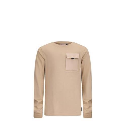 Retour Jeans longsleeve Cornelio lichtzand Beige Jongens Katoen Ronde ...