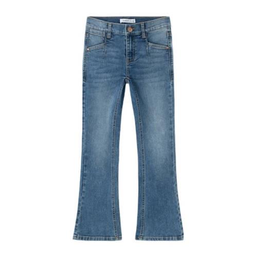 NAME IT KIDS bootcut jeans NMFPOLLY medium blue denim Blauw Meisjes St...