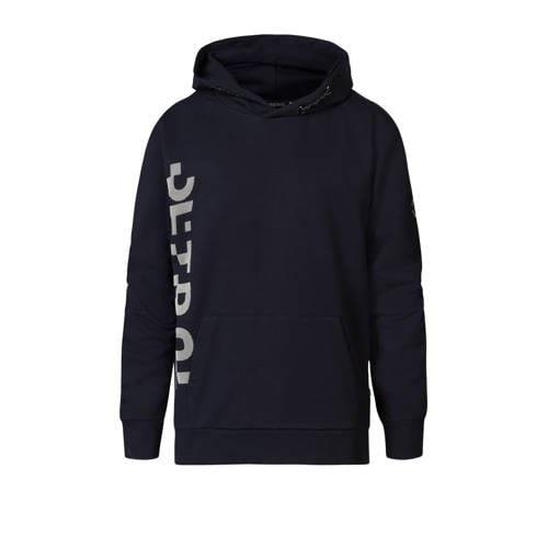 Petrol Industries hoodie blauw Trui Jongens Sweat Capuchon Logo - 116