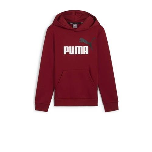 Puma hoodie rood Trui Jongens Katoen Capuchon Logo - 152