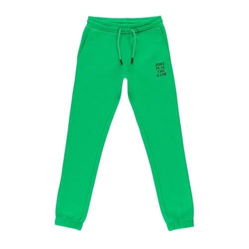 Cars regular fit joggingbroek LYNDI met printopdruk felgroen Meisjes S...