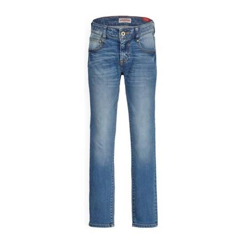 Vingino slim fit jeans Diego old vintage Blauw Jongens Denim Effen - 1...