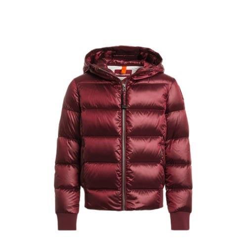 Parajumpers gewatteerde jas rood Meisjes Polyester Capuchon Effen - 17...