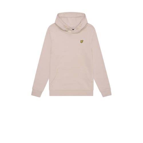 Lyle & Scott sweater Beige Jongens Katoen Capuchon Effen - 164/170