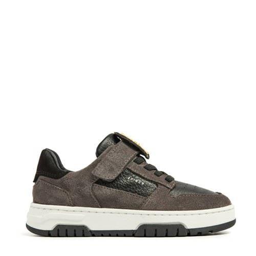 Nubikk Basket Court Jr suède sneakers grijs Jongens Suede Effen - 31