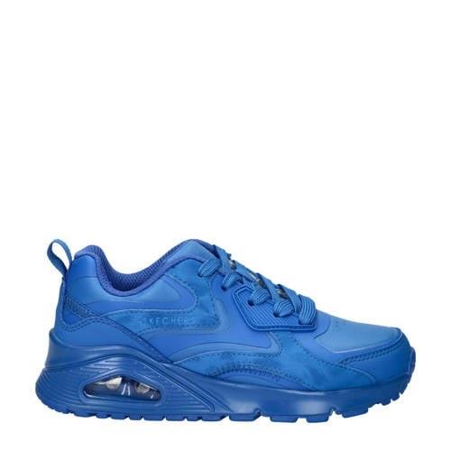 Skechers Uno sneakers blauw Jongens Imitatieleer Meerkleurig - 31