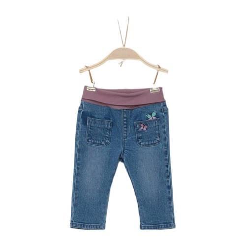 s.Oliver baby regular fit jeans met printopdruk medium blue denim Blau...