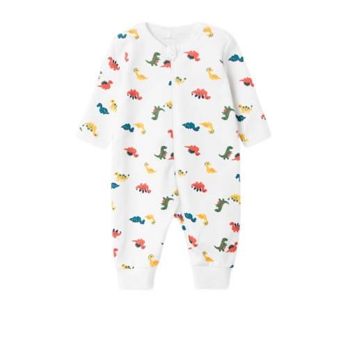 NAME IT BABY baby pyjama NBMNIGHTSUIT met all over print wit/multicolo...