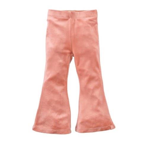 Z8 flared broek Dorende roze Meisjes Polyester Effen - 98