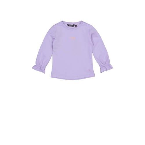 Quapi longsleeve MADISON lila Paars Meisjes Katoen Ronde hals Effen - ...