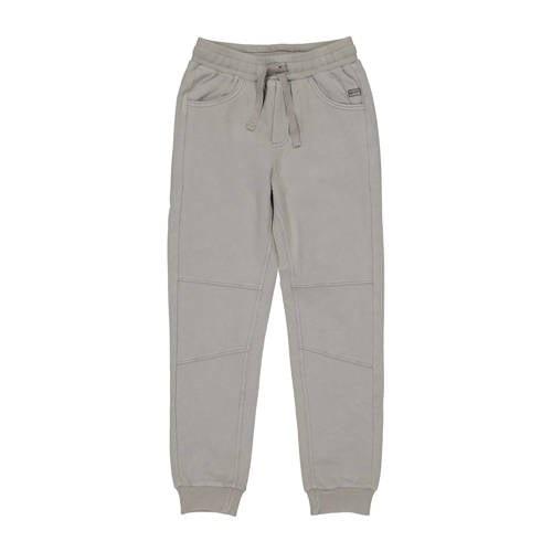 Quapi gemêleerde regular fit joggingbroek DYANO grijs Jongens Katoen M...