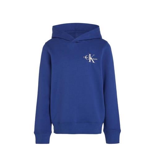 CALVIN KLEIN JEANS hoodie met logo Sweater Blauw Jongens Katoen Capuch...