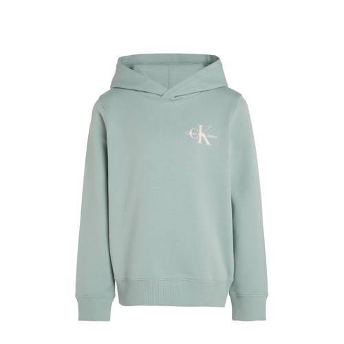 CALVIN KLEIN JEANS hoodie met logo Sweater Blauw Jongens Katoen Capuch...