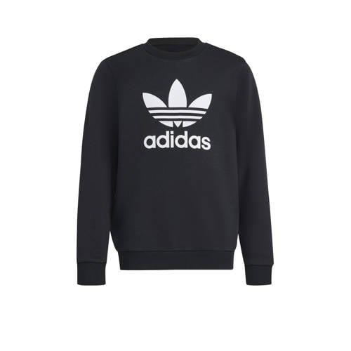 adidas Originals sweater zwart Trui Jongens/Meisjes Katoen Ronde hals ...