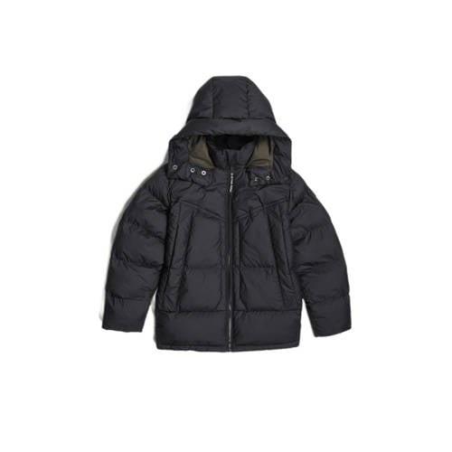 G-Star RAW gewatteerde winterjas Whistler pdd hdd jkt zwart Jongens Po...