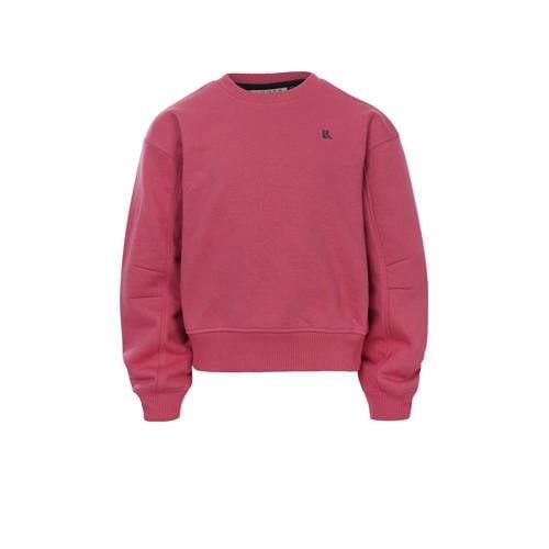 LOOXS 10sixteen sweater met printopdruk roze Printopdruk - 128