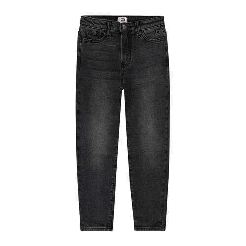 Tumble 'n Dry mom jeans Jet slouchy zwart Meisjes Katoen Effen - 104