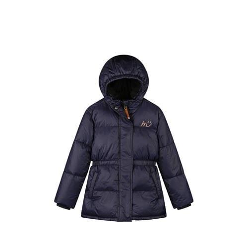 Moodstreet gewatteerde winterjas Juna donkerblauw Meisjes Polyester Ca...