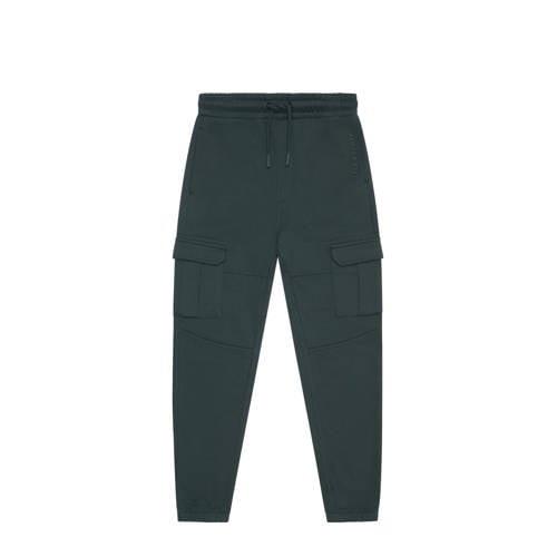 Lyle & Scott joggingbroek donkergroen Jongens Katoen Effen - 170/176