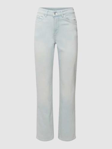 Jeans met labelpatch, model 'LUISA'